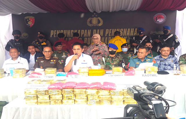 Mabes Polri Rilis Peredaran Narkoba Libatkan 2 Oknum Tentara di Medan 