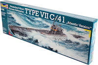 Revell 1/144 U-Boot Type VII C/41 (05100) English Color Guide & Paint Conversion Chart