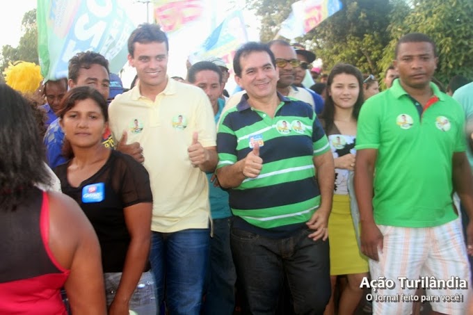 Candidato a Deputado Estadual Glalbert Cutrim inaugura comitê político em Turilândia