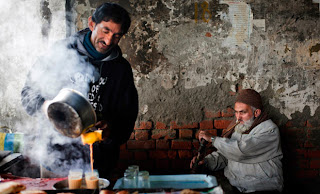 chai, himachal, road side, trip