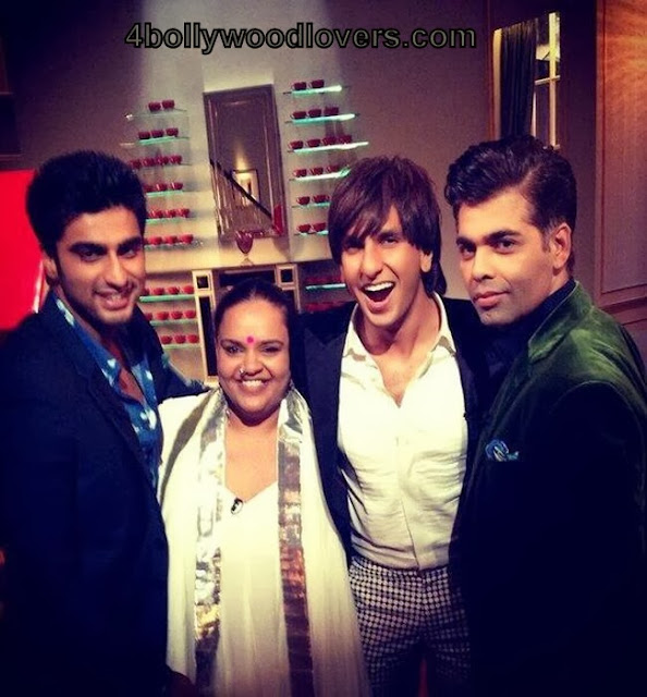 Gunday teams on the show of Koffee with Karan