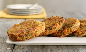 Corn, Zucchini and Quinoa Cakes