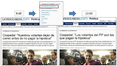 "Nuestros votantes dejan de comer antes de no pagar la hipoteca"