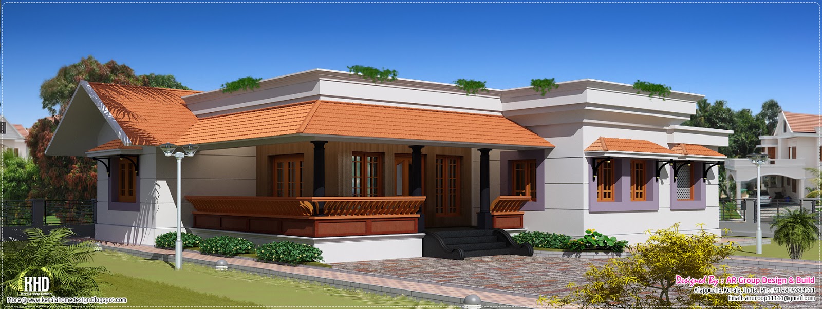 Single Story House Designs Single Story Homes One Story House ...  1600 Sq Feet Single Floor House Kerala Home Design And Floor Plans .