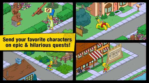 The Simpsons™: Tapped Out MOD 4.2.4 (UNLIMITED DONUTS +MONEY) APK Free Download Android App