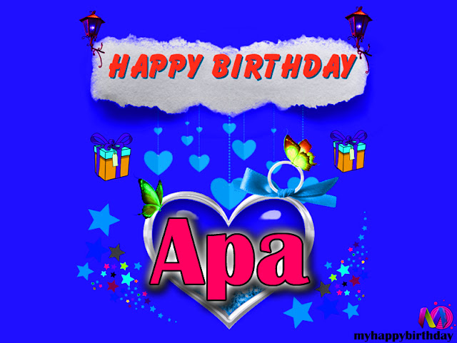Happy Birthday Apa - Happy Birthday To You