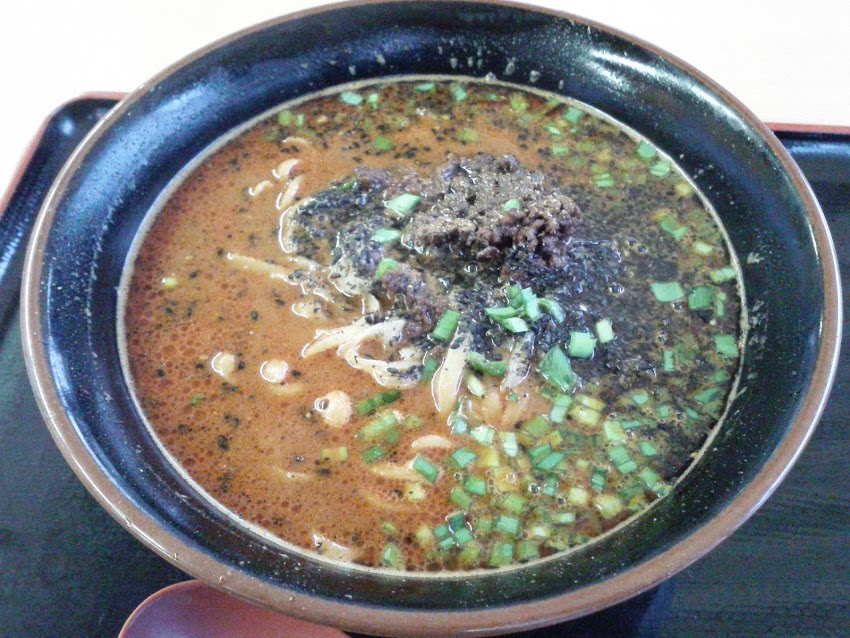 黒ごまタンタン麺 & ミルフィーユかつ