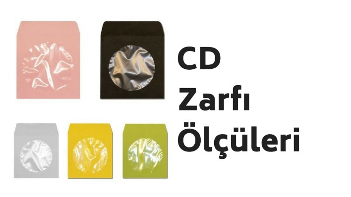 CD zarfı ölçüleri