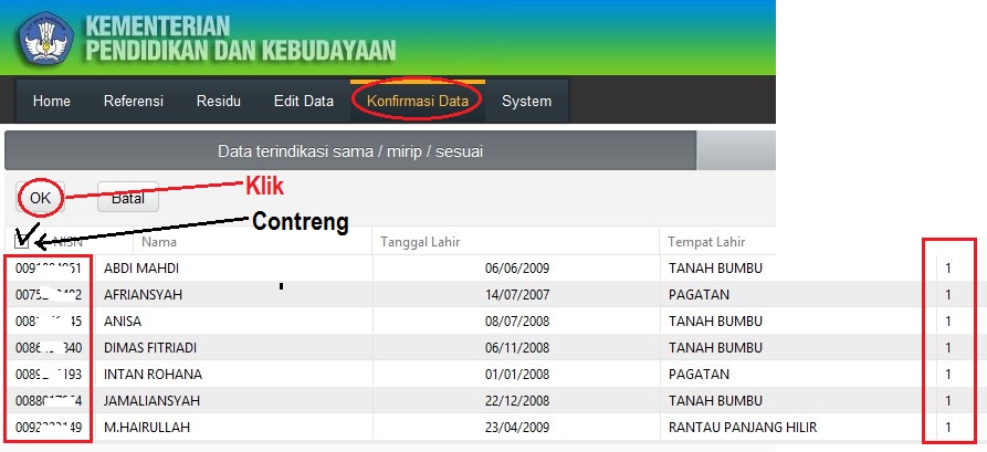 Sekilas Info VervalPD Edit Data Siswa