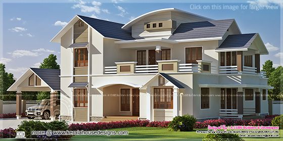 2988 sq-ft house elevation