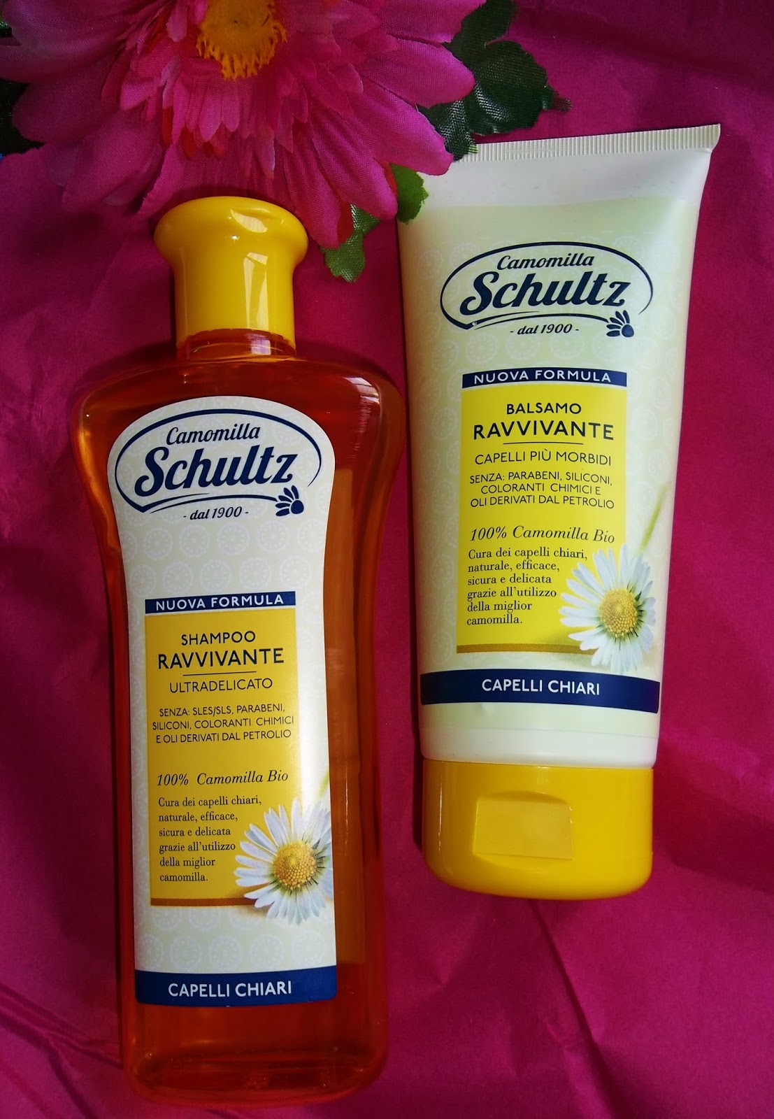 Shampoo E Balsamo Alla Camomilla Schultz