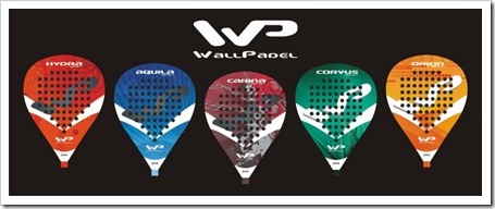 WallPadel sale al mercado y presenta oficialmente su colección de palas 2013.