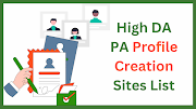 50+ High DA PA Profile Creation Sites List 2023