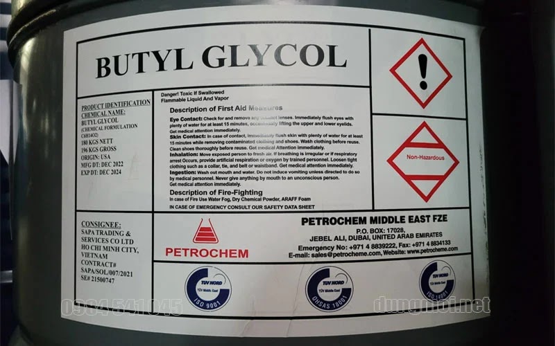 Butyl Glycol - BCS Petrochem của Mỹ