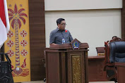 DPRD Sulut, Gelar Rapat Paripurna Pemandangan Umum Fraksi-Fraksi Terhadap Tiga Buah Ranperda