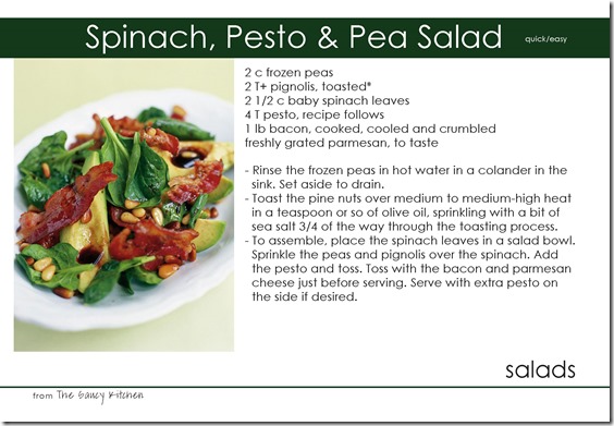 1spinach pesto pine nut pea salad copy