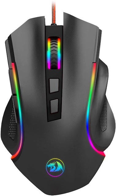 redragon m602 rgb wired gaming mouse