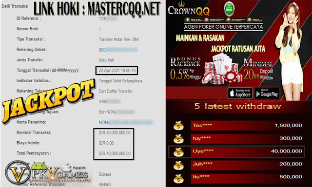 CrownQQ Agen DominoQQ BandarQ dan Domino99 Online Terbesar