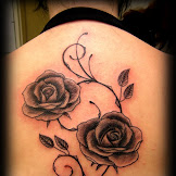 Flower And Rose Tattoo Designs : beautiful flower tattoo and vine designs picture - Similarly, floral tattoos can carry a very personal and the rose tattoo generally symbolizes love, passion, hope, new beginnings, and friendship.