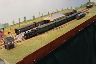 Merstone layout shown at Farnham Model Railway show