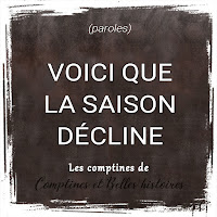 Voici que la saison décline de Victor Hugo, Paroles du poème sur l'automne pour les enfants - Sélection de Poésie, Chansons et Comptines pour enfant - Par Comptines et Belles Histoires