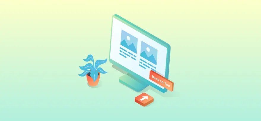 How to install back to Top Button with SVG in Blogger