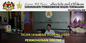 Permohonan Online Jawatan Kosong Terkini Suruhanjaya Perkhidmatan Negeri Terengganu.