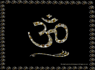 Om with Flowers, OM wallpaper with flower, om in HD