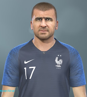 PES 2019 Faces Éric Cantona by MinchoSheen