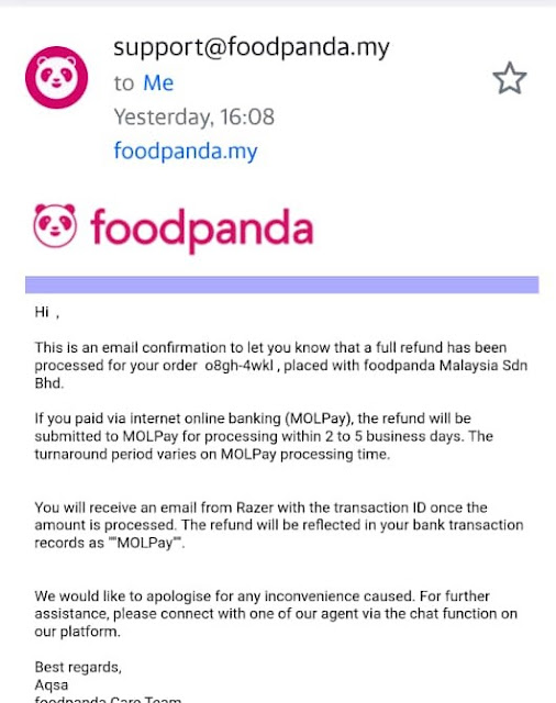 support team food panda