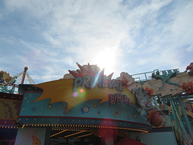 Primeval Whirl Entrance Sign Disney's Animal Kingdom