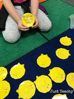 Gobble Gobble Sight Word Game