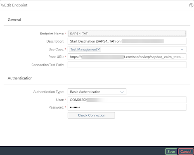 Integrating SAP Cloud ALM and the test automation tool for SAP S/4 HANA Cloud