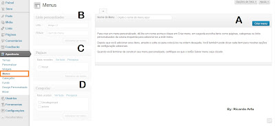 Recurso de Criação de Menus