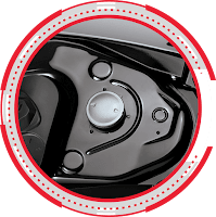 Fuel Tank with Fuel Cap Holder HONDA SUPRA X 125 CW 2018 Anisa Naga Mas Motor Klaten Dealer Asli Resmi Astra Honda Motor Klaten Boyolali Solo Jogja Wonogiri Sragen Karanganyar Magelang Jawa Tengah.