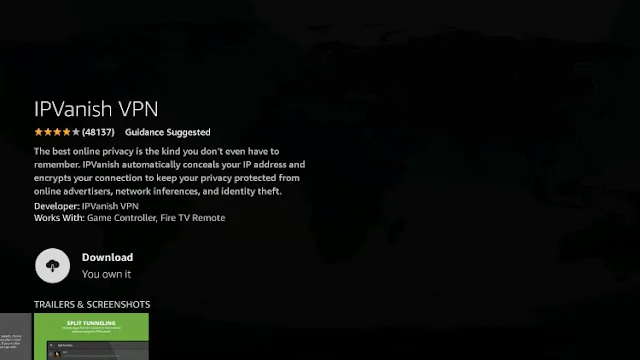 Install VPN for Firestick/Fire TV