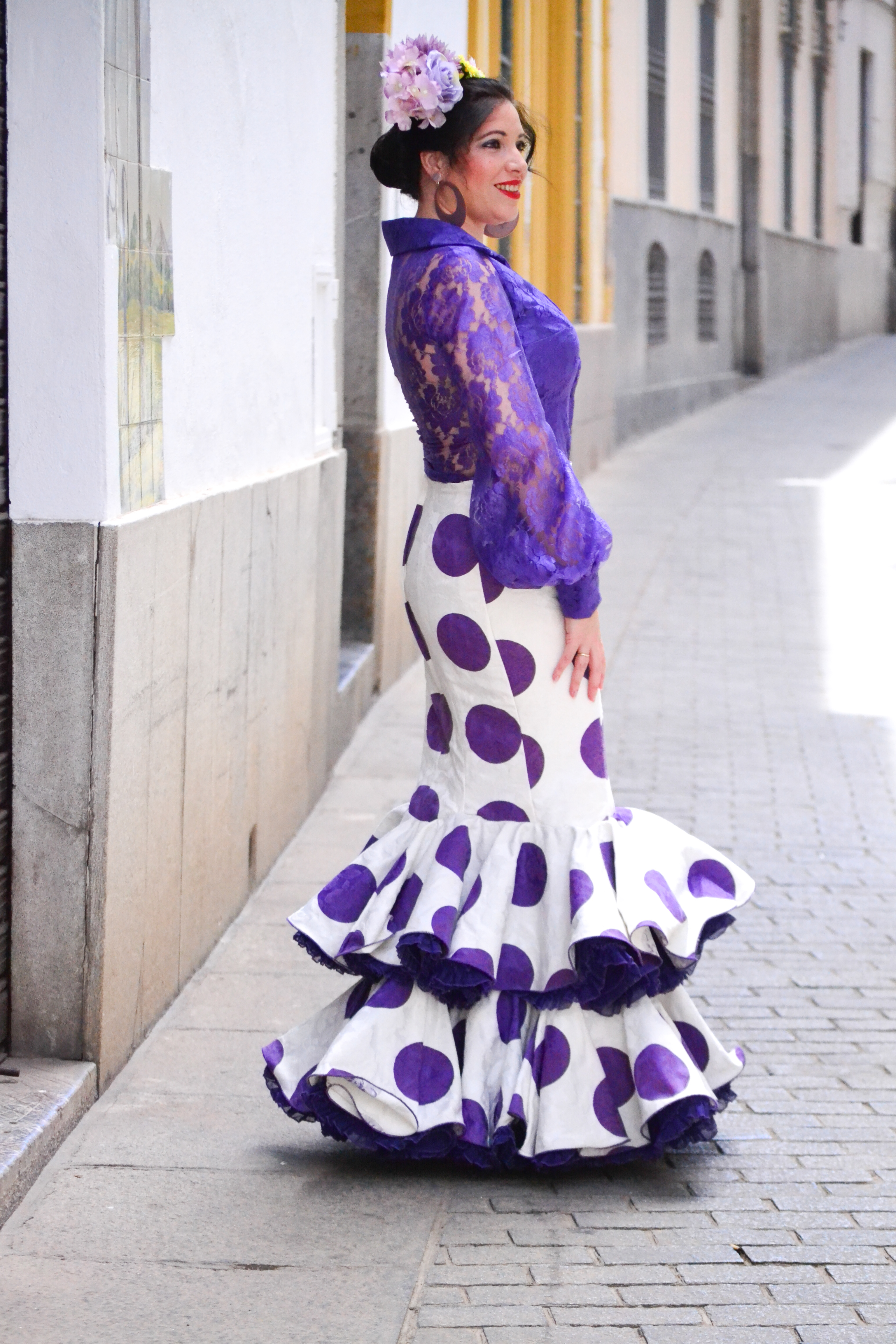 Fleco para escote o para adornar cualquier zona de tu traje de flamenca.