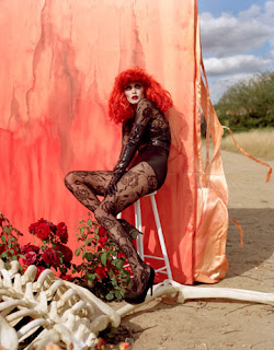 Tim Burton's Halloween Fashion Harper's Bazaar Photos