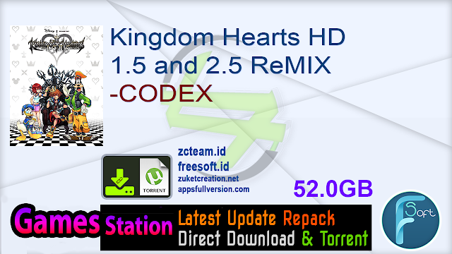 Kingdom Hearts Hd 1 5 And 2 5 Remix Codex