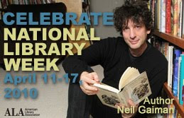 National Library Week Button