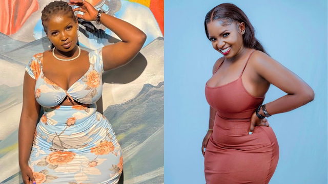 Ugandan curvy social media influencer Christine Nampeera.
