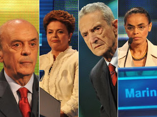 Eleições 2010: Candidatos à Presidência participam de debate na TV Globo nesta quinta