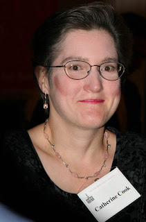 Catherine E. Cook, September 25, 2008, at Ed Hall's gala dinner