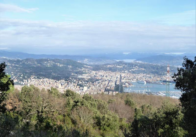 Veduta di La Spezia da Campiglia