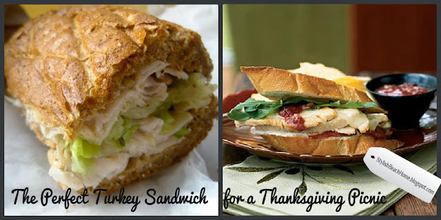 Turkey Sandwich Thanksgiving Picnic