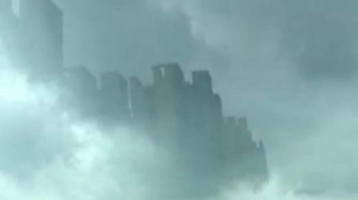 Otra ciudad fantasma aparece en los cielos de China