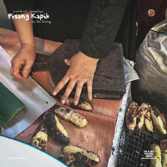 Pisang Kapik Khas Kota Bukittinggi 