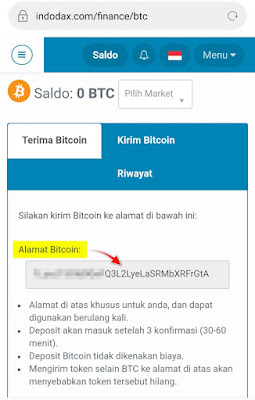melihat alamat bitcoin