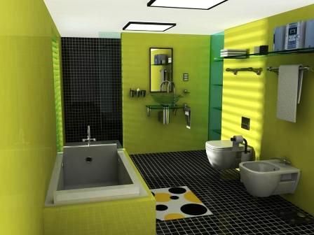 green color asian concept bathroom decor Sahibimages Pictures For Bathrooms