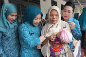 Ny.Uke Retno Faisal Hasrimy Beri perhatian khusus pencegahan stunting